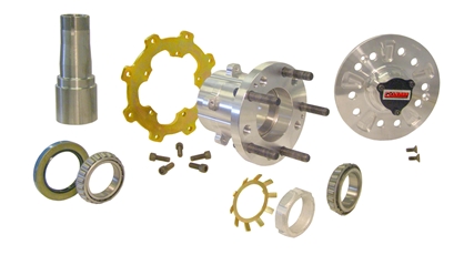 Hub, Aluminum, Rear, Sportsman