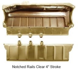 Dry Sump Pan, Steel, SBC, Pro Dirt