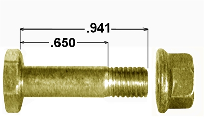 Bolt, NAS 1/4-28 Hex Head