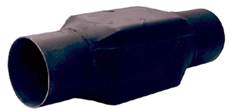 Muffler, 4" x 4" Steel