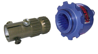 Splined Shaft, Quick Release, Aluminum