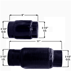 Muffler, 11" Long