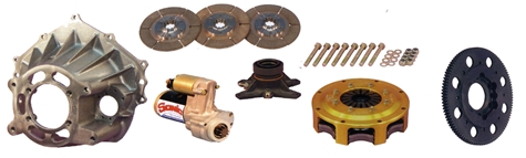 Bellhousing, Chevy, Rear Mount, Tilton / Sonic