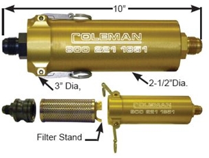 Oil Filter, Quick Lock