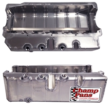 Dry Sump Pan, Aluminum, SBC
