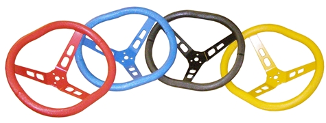 Steering Wheel, Aluminum, 16”, Oval