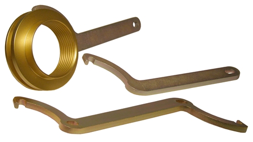 Shock Nut Wrench, Anti Slip, Double End, Angled