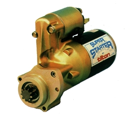 Starter, Reverse Rotation, Severe Duty, Fits Tilton 5-1/2" Bell Housing, 13 Tooth Pinion