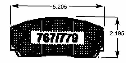 Brake Pad, PFC, 4 Piston Caliper, AP