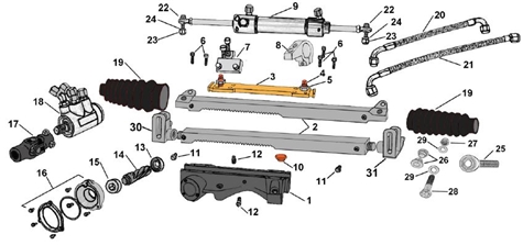 Replacement Parts, Power Rack