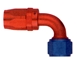 HOSE FITTING, 90 DEGREE, SWIVEL, ALUMINUM