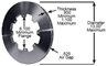 Heavy Duty, .900" To 1.100” Thick, 30 Directional Vanes