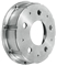 ROTOR HAT, BILLET ALUMINUM, 5 x 5", 5/8" STUDS, 8 BOLT x 7-5/8" B.C.