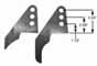 Upper 3rd Link Mount, Steel, 9" Ford (Pair)