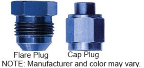 Fitting, Cap Plug and Flare Plug