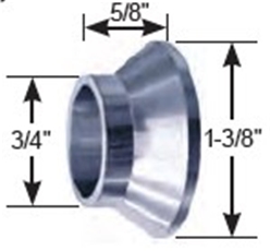 ROD END SPACER, 3/4"