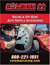 2022 COLEMAN RACING PRODUCTS CATALOG