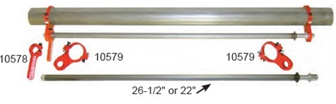 WINDOW NET MOUNT & BAR KIT, CLAMP-ON