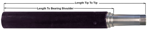 Axle Tube, Wide-5, Chromoly Tubing