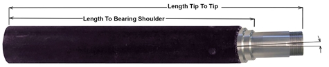 Axle Tube, 5 x 5, 1 Degree Camber, D.O.M. Tubing