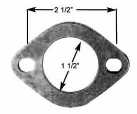 BRACKET, UNDER BAR FLANGE, 1/4" THICK