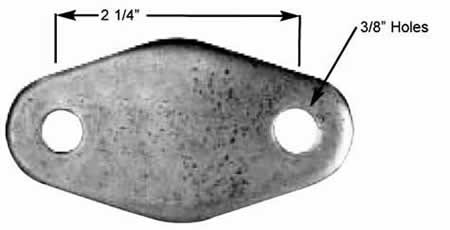 BRACKET, RUB RAIL