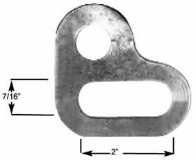 TAB, CHASSIS TIE DOWN