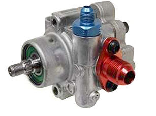 POWER STEERING PUMP, ALUMINUM PRO SERIES