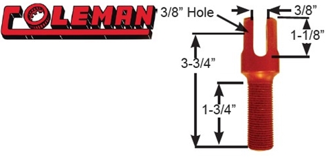 CLEVIS, ALUMINUM