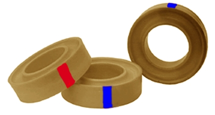 SPRING RUBBER, FITS 5" or 5"-1/2 DIAMETER COIL SPRING
