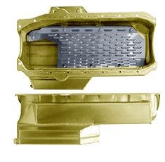 Oil Pan, SBC, 7 Qt., With Kick-Out