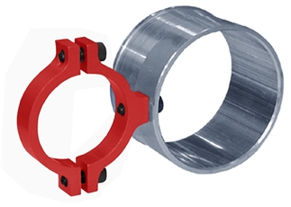 Brake Duct Tubes, Clamp-On