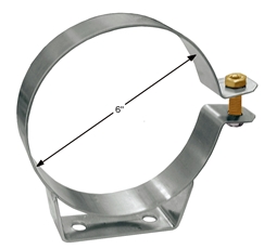 MUFFLER BRACKET, 6"