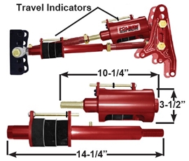 Upper 3rd Link, Dual Action, Aluminum