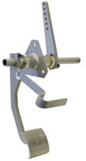 THROTTLE PEDAL, ALUMINUM, ECONO