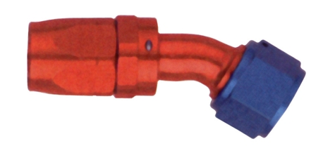 Hose Fitting, 30 Degree, Swivel, Aluminum