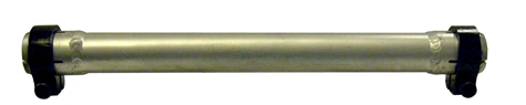TIE ROD, 5/8" L/R THREAD, STEEL, EZ-JUST WITH SPLIT CLAMPS