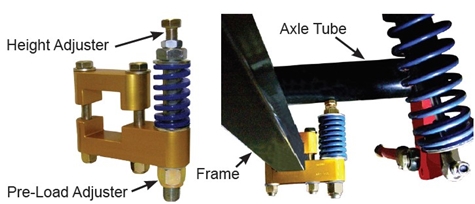 BUMP SPRING, RIGHT REAR
