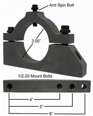 Ballast Clamp, Axle Tube