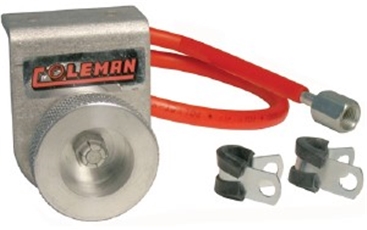 BRAKE ADJUSTER WITH ROUND KNOB, 7/16 THREAD
