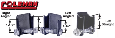 SHOCK MOUNT, RIGHT/LEFT, ANGLED & STRAIGHT