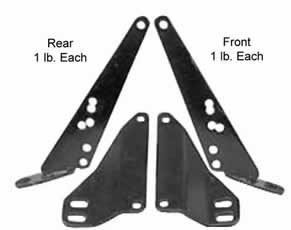 MOTOR MOUNTS, FORD, STEEL