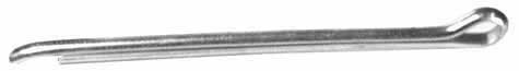 BRAKE CALIPER, COTTER PIN, 3/16" x 4" LONG