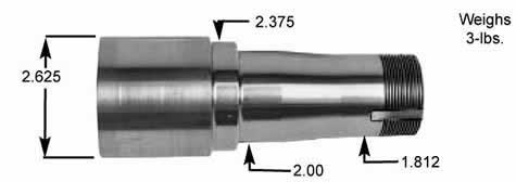 SPINDLE SNOUT, IMCA, REAR