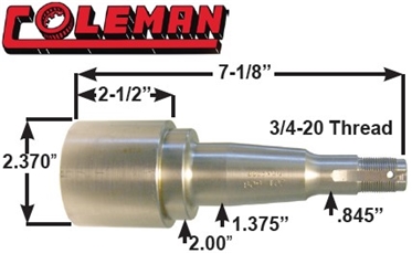 SPINDLE SNOUT, 71-76 IMPALA