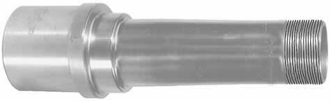 SPINDLE SNOUT, CAMBERED