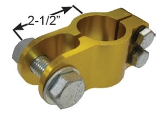 J-BAR MOUNT, CLAMP-ON, ROUND TUBE