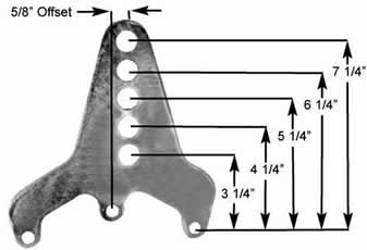 UPPER 3RD LINK, MOUNTING BRACKET KIT
