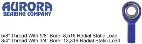 Rod Ends, Aluminum Body
