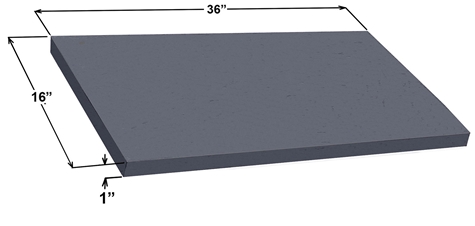 DOOR BAR PADDING, HIGH DENSITY